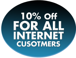 10% off for all internet customers